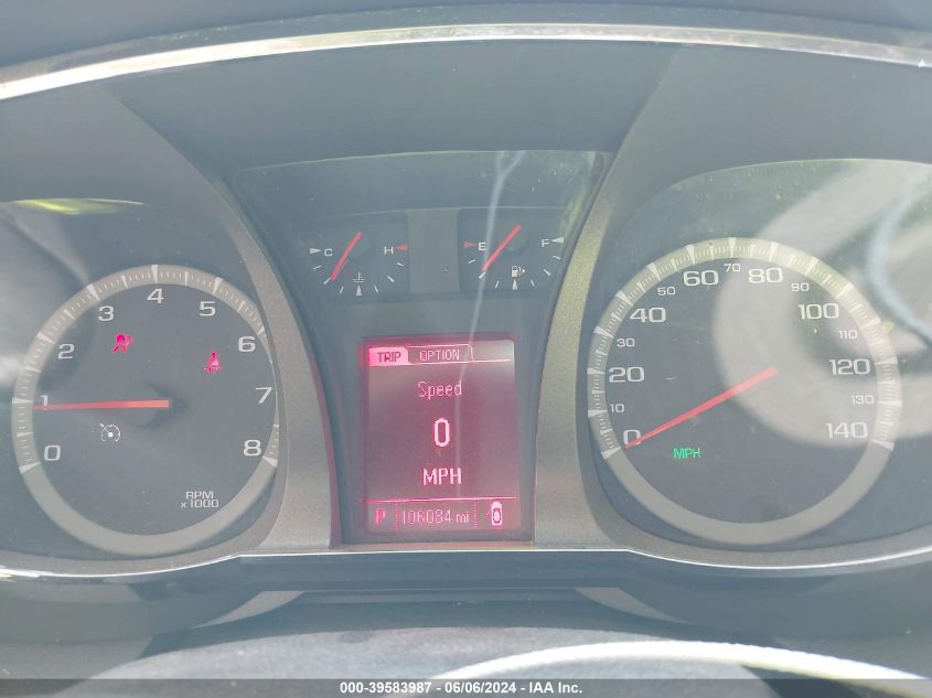 2017 GMC Terrain Sle-2 VIN: 2GKALNEK9H6325319 Lot: 39583987