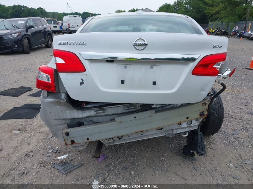 2018 Nissan Sentra Sv VIN: 3N1AB7AP9JL664338 Lot: 39583990