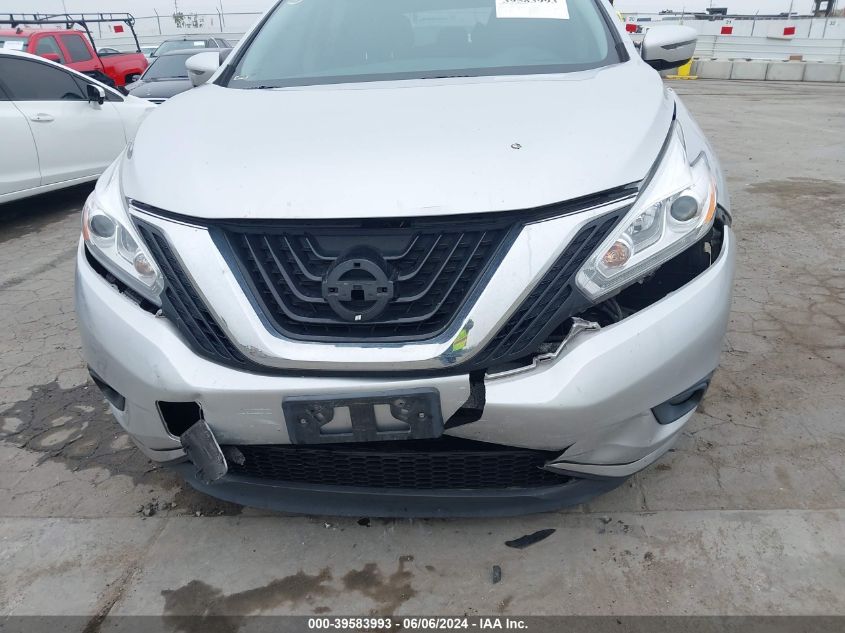 2016 Nissan Murano Platinum/S/Sl/Sv VIN: 5N1AZ2MG8GN114138 Lot: 39583993