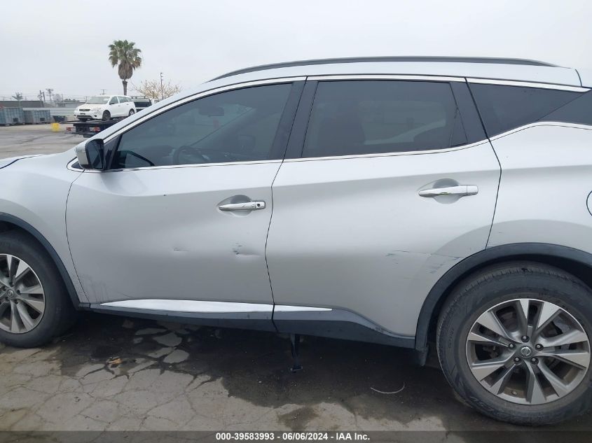 2016 Nissan Murano Platinum/S/Sl/Sv VIN: 5N1AZ2MG8GN114138 Lot: 39583993