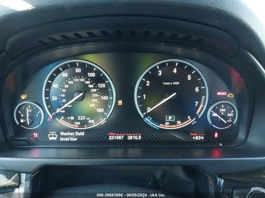 2015 BMW X5 Sdrive35I VIN: 5UXKR2C58F0H41525 Lot: 39583995