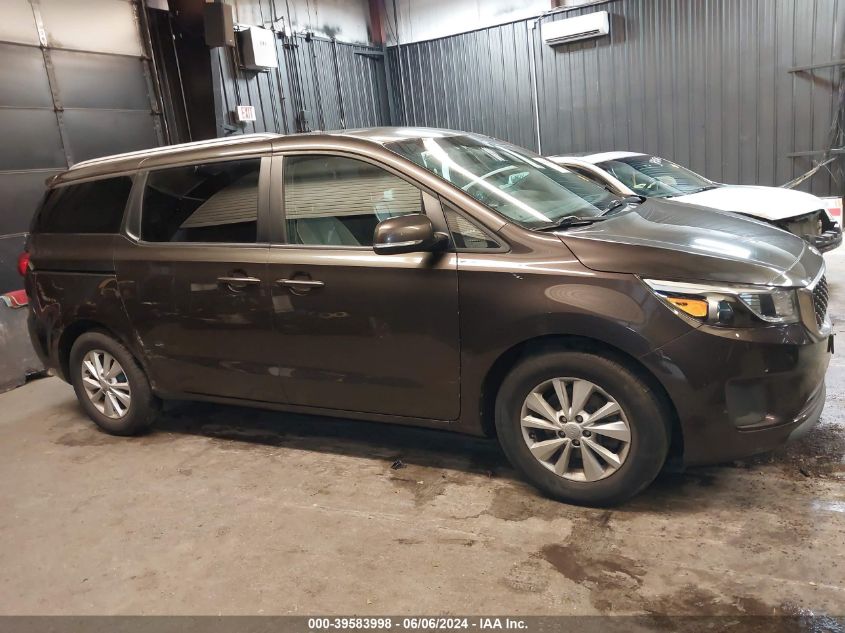 2017 Kia Sedona Lx VIN: KNDMB5C19H6332170 Lot: 39583998