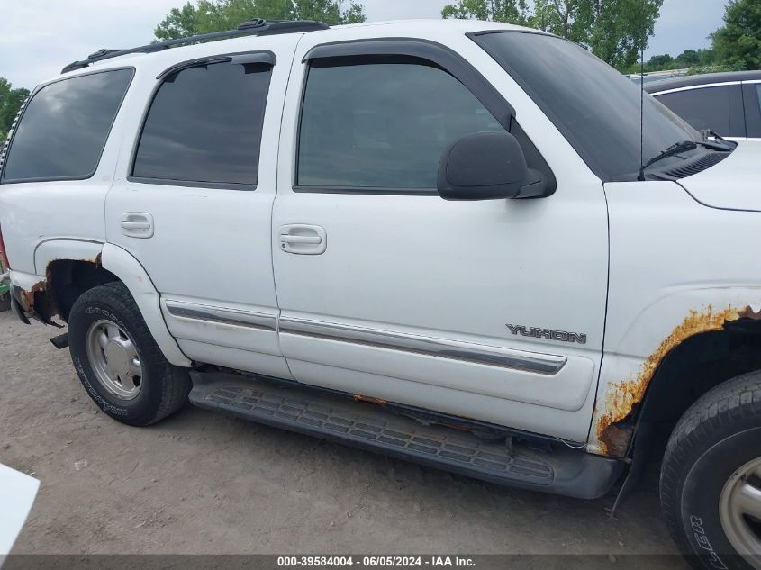 2003 GMC Yukon Slt VIN: 1GKEK13Z23J273900 Lot: 39584004