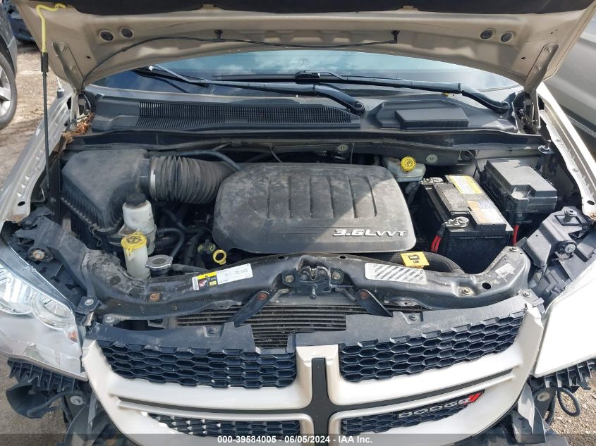 2013 Dodge Grand Caravan R/T VIN: 2C4RDGEG7DR593197 Lot: 39584005