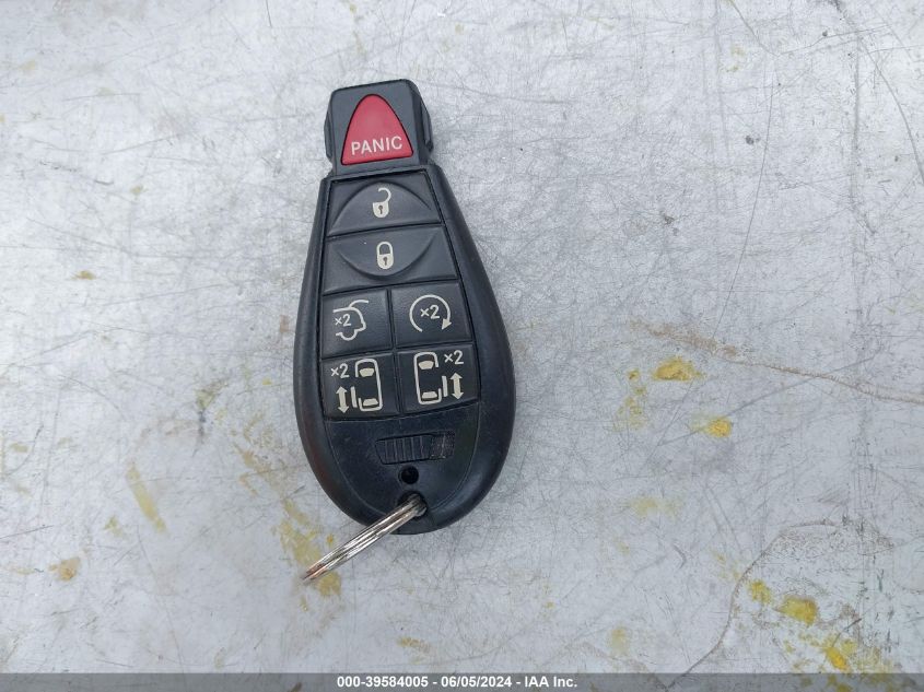 2013 Dodge Grand Caravan R/T VIN: 2C4RDGEG7DR593197 Lot: 39584005