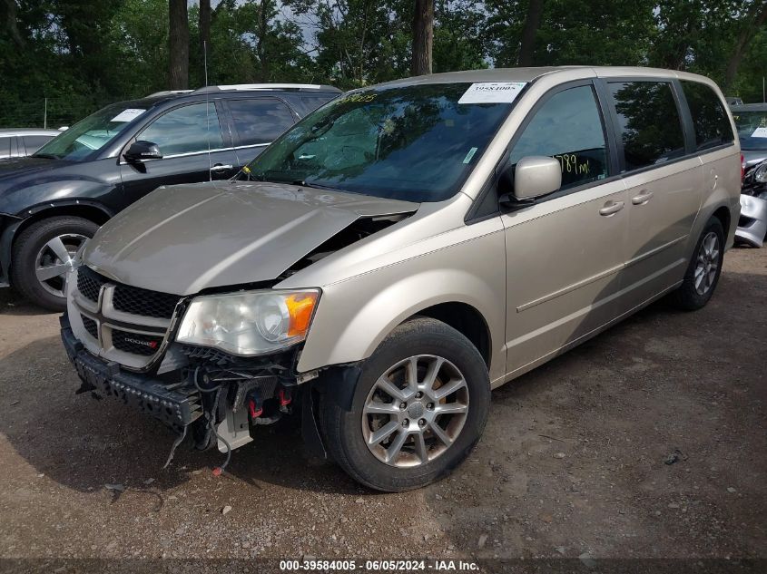 2013 Dodge Grand Caravan R/T VIN: 2C4RDGEG7DR593197 Lot: 39584005