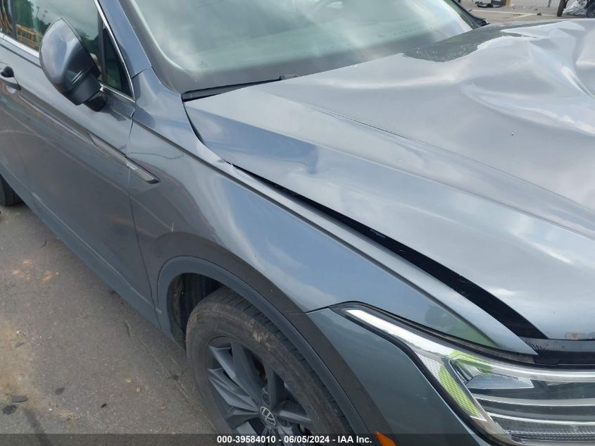 2022 Volkswagen Tiguan 2.0T Se VIN: 3VV3B7AX3NM126385 Lot: 39584010