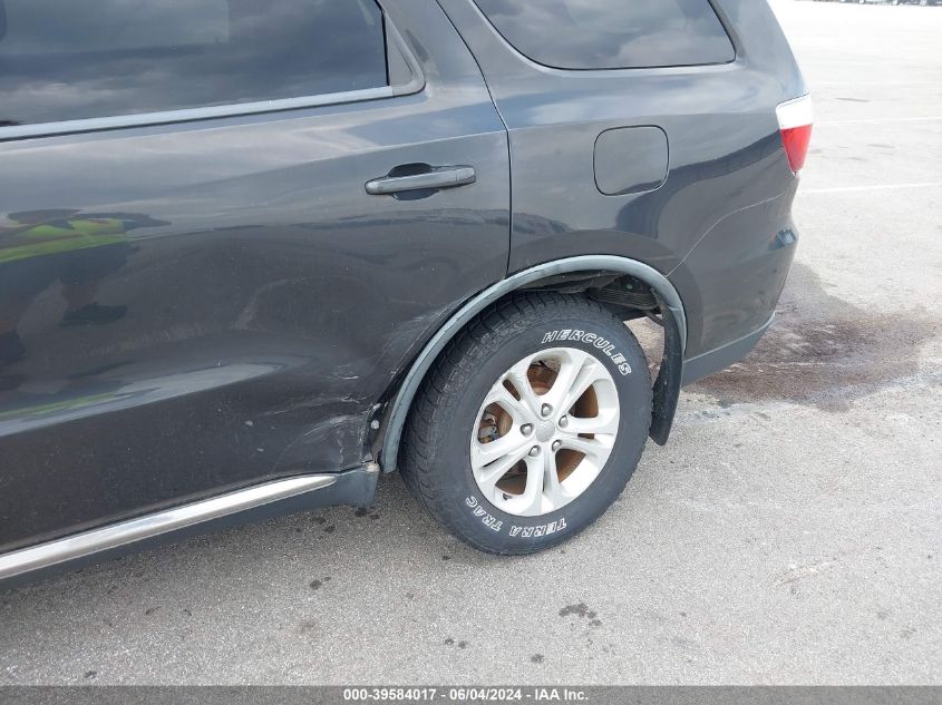 2011 Dodge Durango Express VIN: 1D4RE2GG5BC624176 Lot: 39584017