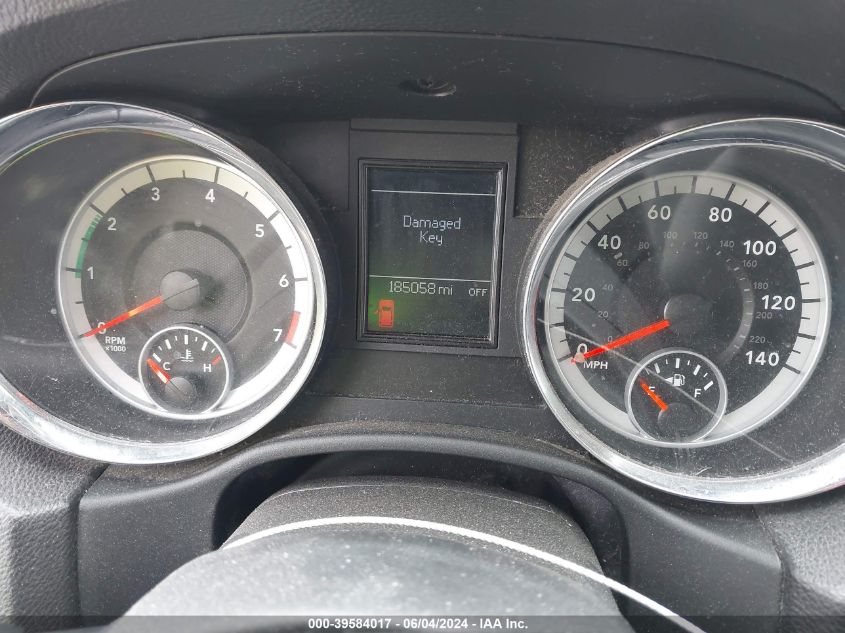 2011 Dodge Durango Express VIN: 1D4RE2GG5BC624176 Lot: 39584017