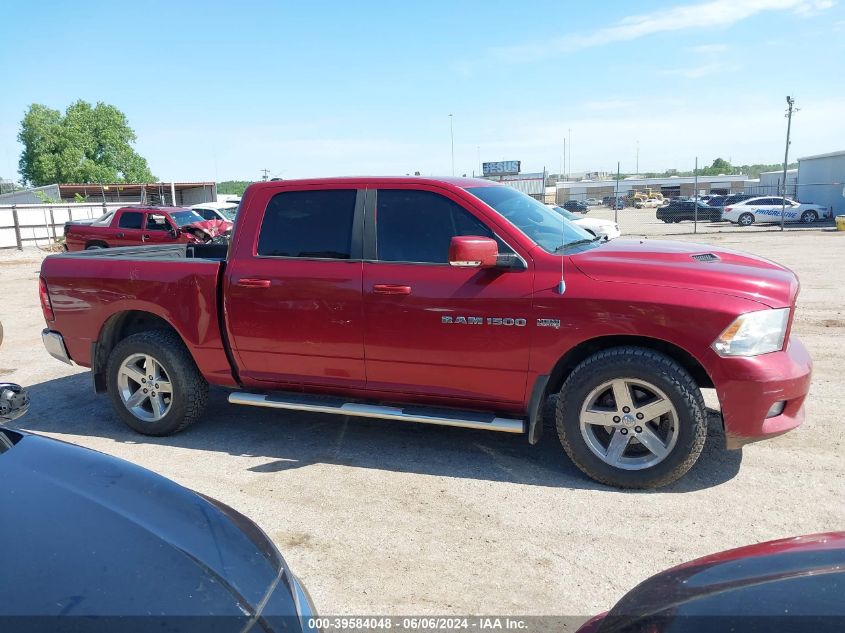 2012 Ram 1500 Sport VIN: 1C6RD7MTXCS209223 Lot: 39584048