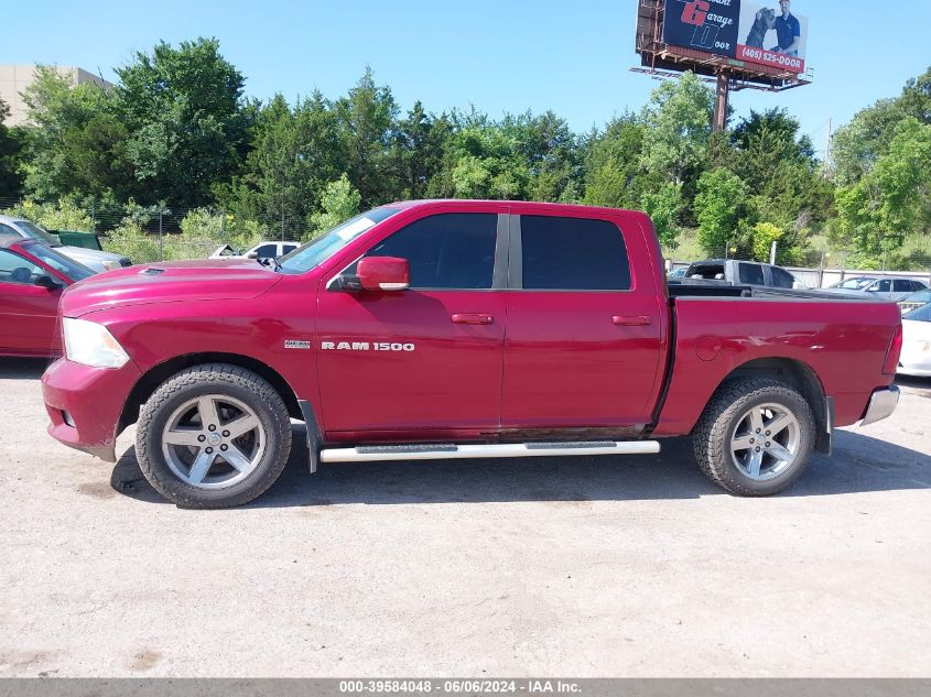 2012 Ram 1500 Sport VIN: 1C6RD7MTXCS209223 Lot: 39584048