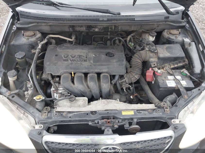 2005 Toyota Corolla Ce VIN: JTDBR32E752058675 Lot: 39584054