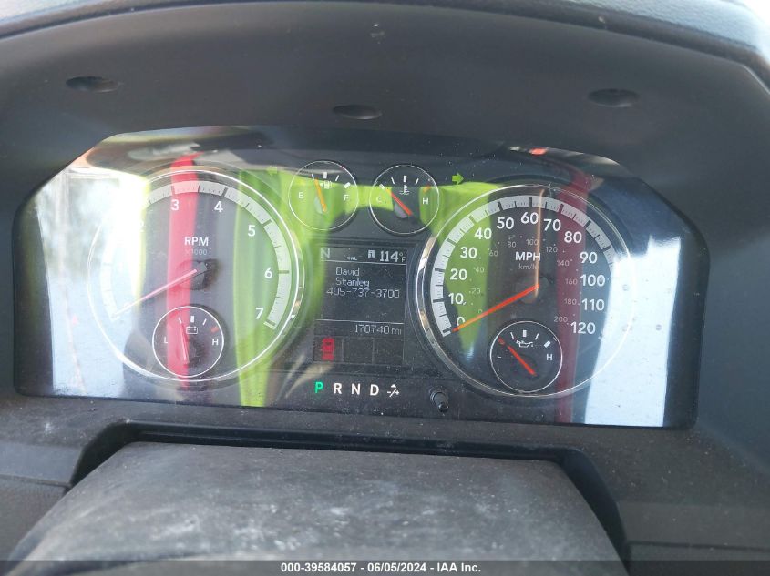 2010 Dodge Ram 1500 Slt/Sport/Trx VIN: 1D7RB1GT3AS218288 Lot: 39584057