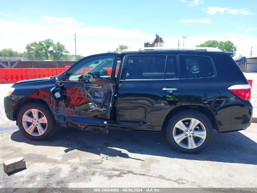 2009 Toyota Highlander Limited VIN: JTEES42A992144267 Lot: 39584080