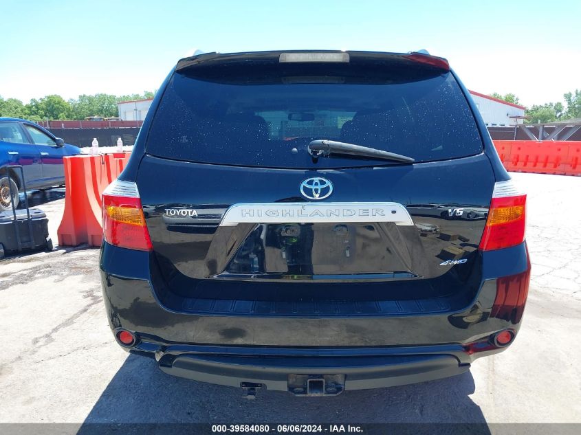 2009 Toyota Highlander Limited VIN: JTEES42A992144267 Lot: 39584080