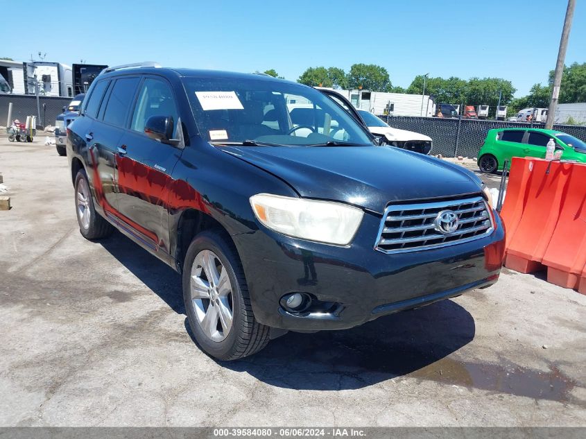 2009 Toyota Highlander Limited VIN: JTEES42A992144267 Lot: 39584080