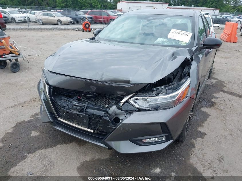 2021 Nissan Sentra Sr Xtronic Cvt VIN: 3N1AB8DV6MY286552 Lot: 39584091