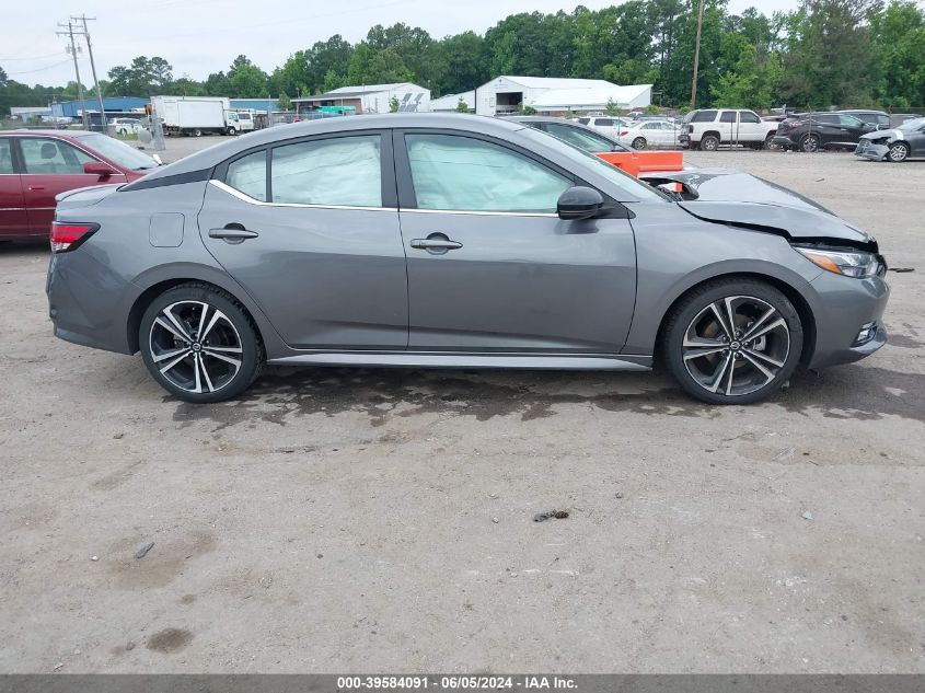 2021 Nissan Sentra Sr Xtronic Cvt VIN: 3N1AB8DV6MY286552 Lot: 39584091