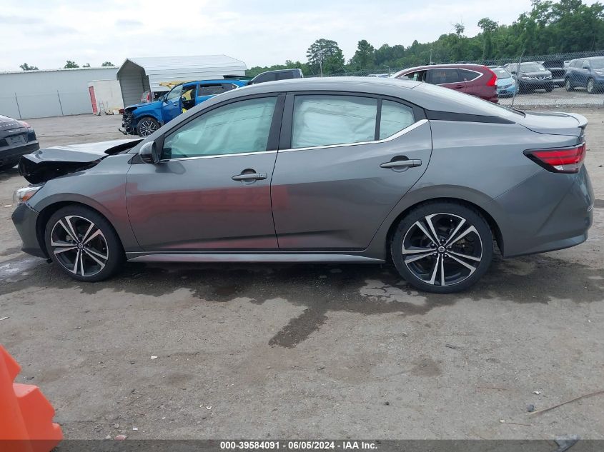 2021 Nissan Sentra Sr Xtronic Cvt VIN: 3N1AB8DV6MY286552 Lot: 39584091