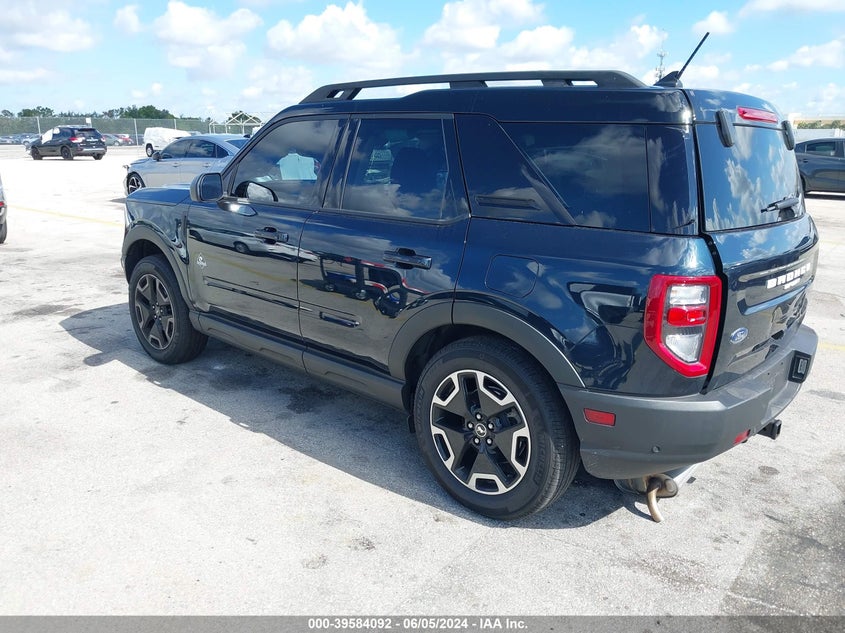 2022 Ford Bronco Sport Outer Banks VIN: 3FMCR9C60NRE28130 Lot: 39584092