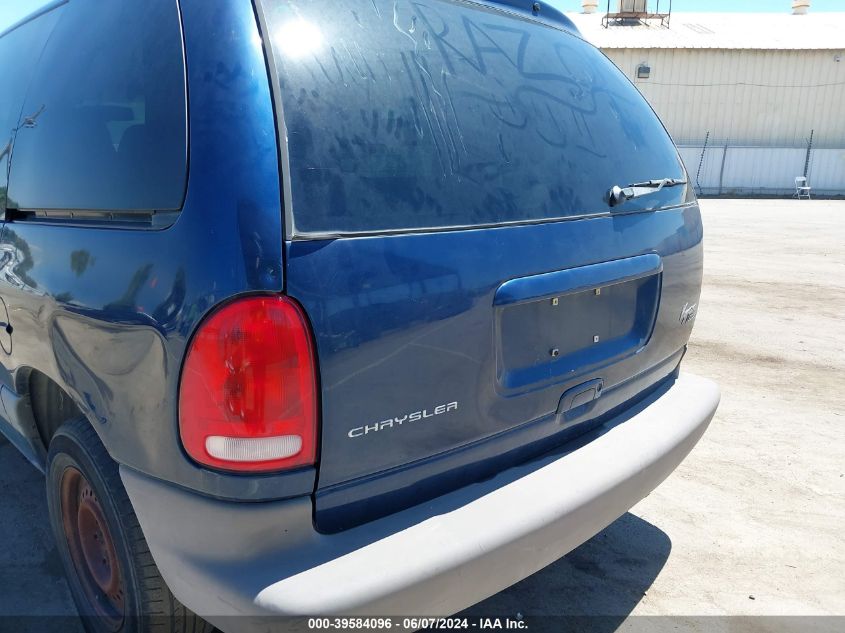 2000 Chrysler Voyager Se VIN: 2C4GJ45G9YR869951 Lot: 39584096