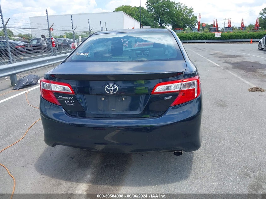 2012 Toyota Camry Se VIN: 4T1BF1FK8CU157273 Lot: 39584098