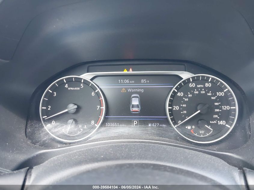 2020 Nissan Altima S Fwd VIN: 1N4BL4BV7LC127806 Lot: 39584104