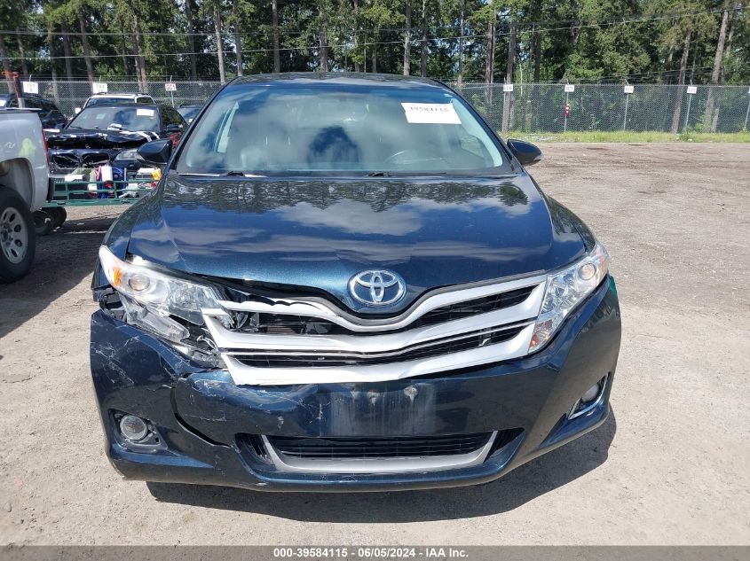 2015 Toyota Venza Xle V6 VIN: 4T3BK3BB7FU116528 Lot: 39584115