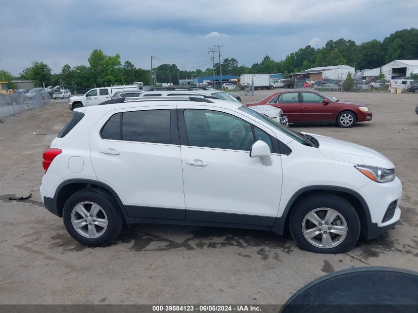 2019 Chevrolet Trax Lt VIN: 3GNCJLSB6KL403942 Lot: 39584123