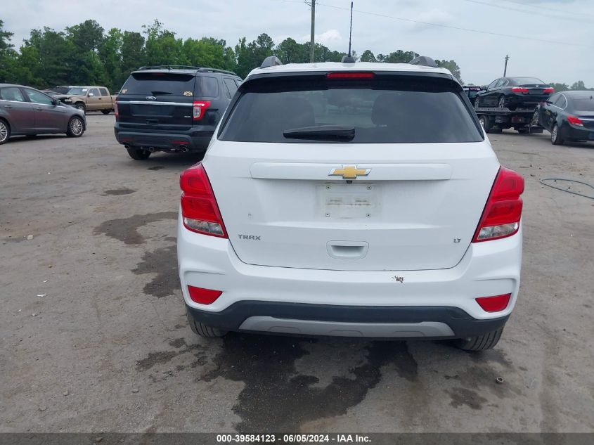 2019 Chevrolet Trax Lt VIN: 3GNCJLSB6KL403942 Lot: 39584123