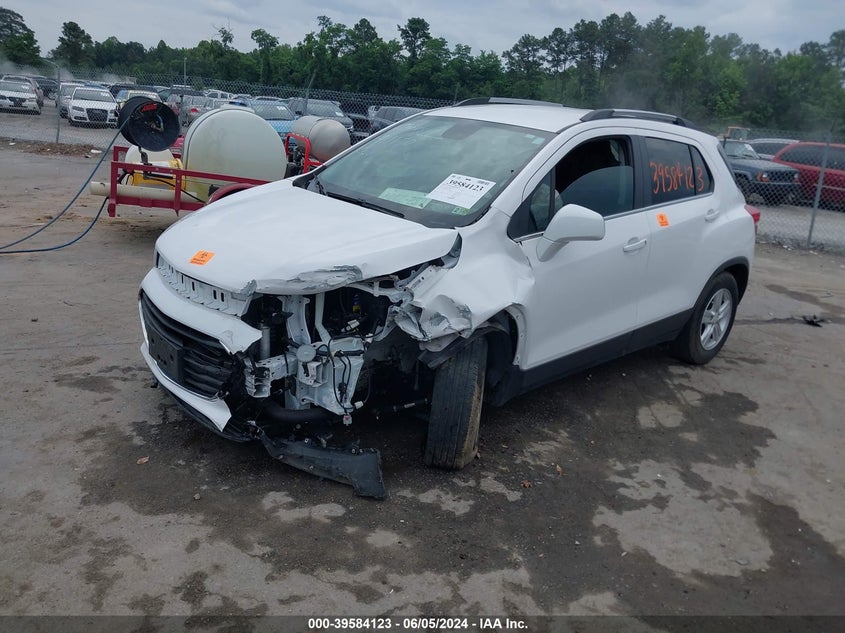 VIN 3GNCJLSB6KL403942 2019 CHEVROLET TRAX LT