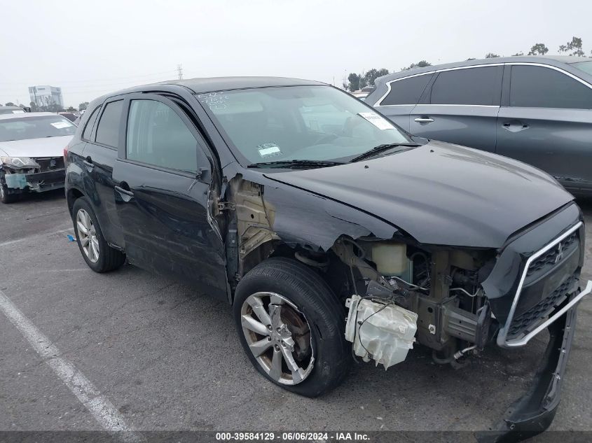 2013 Mitsubishi Outlander Sport Es VIN: 4A4AP3AU7DE015129 Lot: 39584129