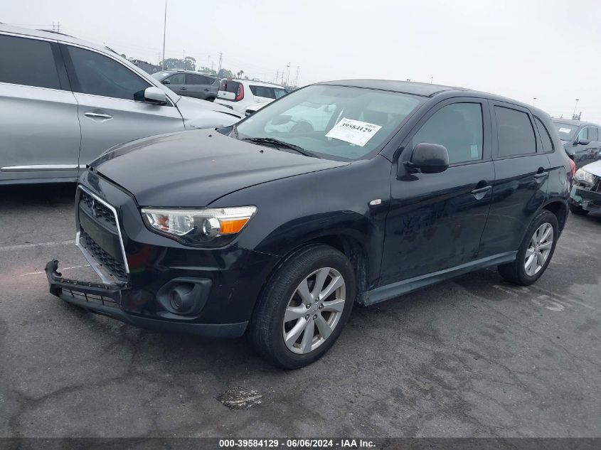 2013 Mitsubishi Outlander Sport Es VIN: 4A4AP3AU7DE015129 Lot: 39584129