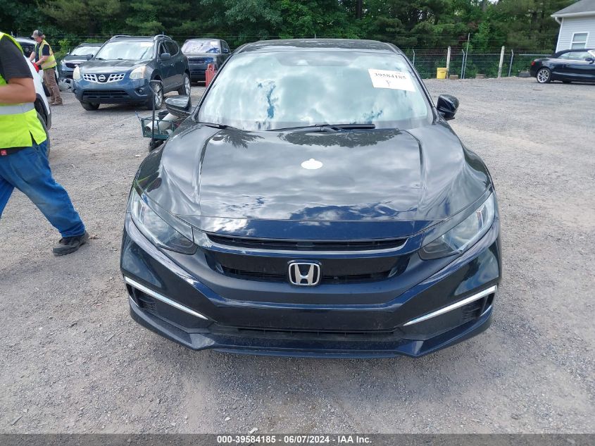 2020 Honda Civic Lx VIN: 19XFC2F69LE022843 Lot: 39584185