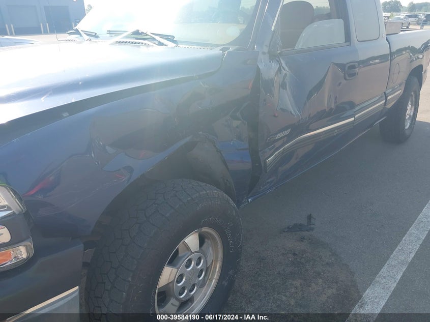 1999 Chevrolet Silverado 1500 Ls VIN: 2GCEK19T2X1107634 Lot: 39584190