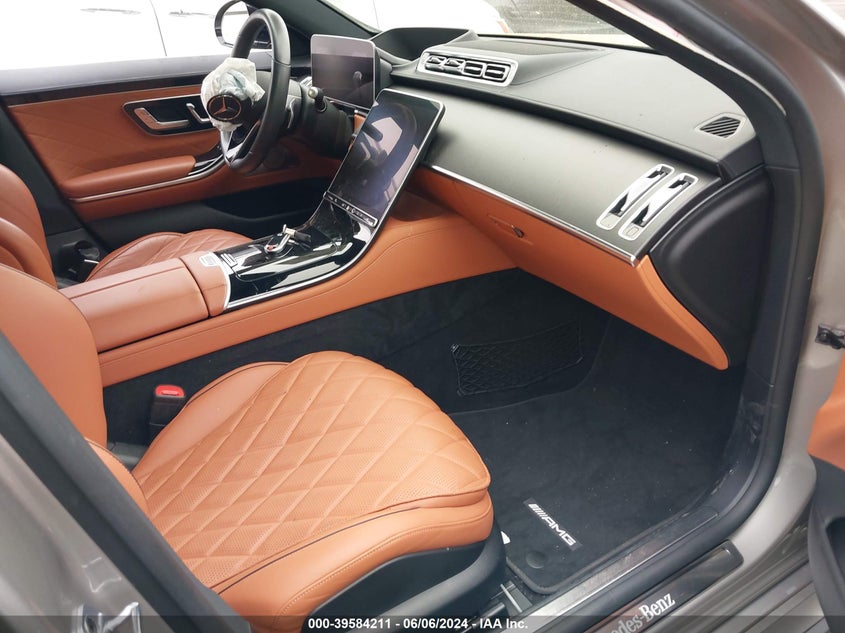 2022 Mercedes-Benz S 500 4Matic VIN: W1K6G6DB0NA132798 Lot: 39584211
