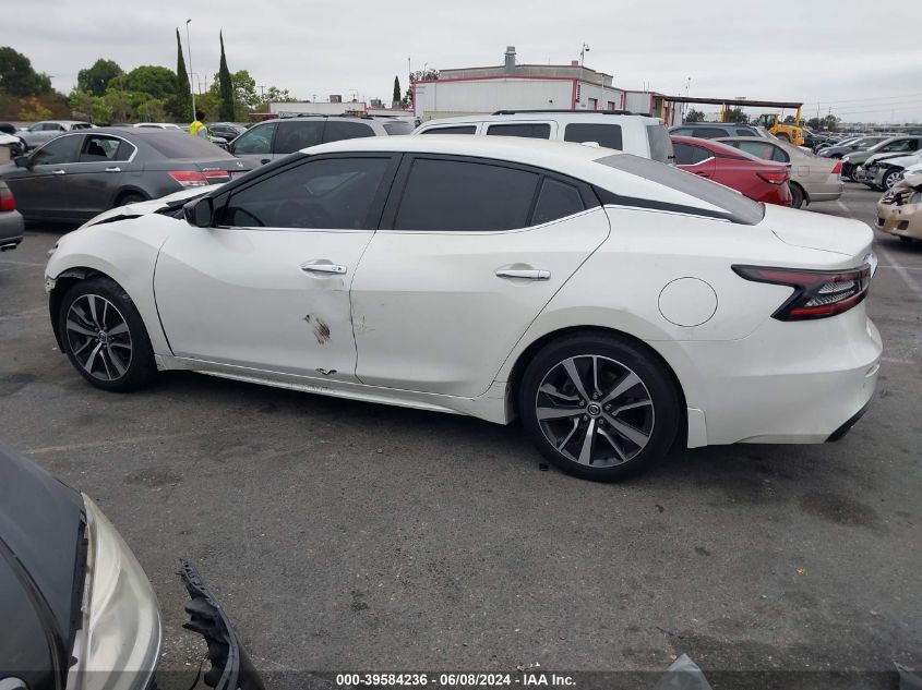 2020 Nissan Maxima S Xtronic Cvt VIN: 1N4AA6BV6LC385697 Lot: 39584236