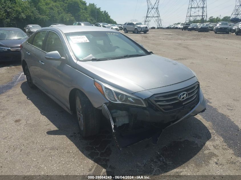 2015 Hyundai Sonata Sport VIN: 5NPE34AF4FH137302 Lot: 39584249