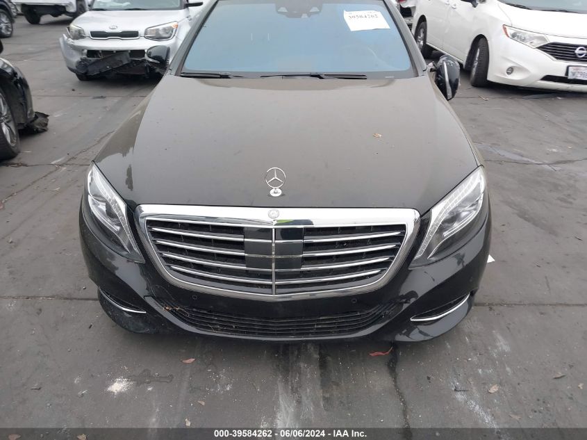 2016 Mercedes-Benz S 550 VIN: WDDUG8CB9GA222605 Lot: 39584262