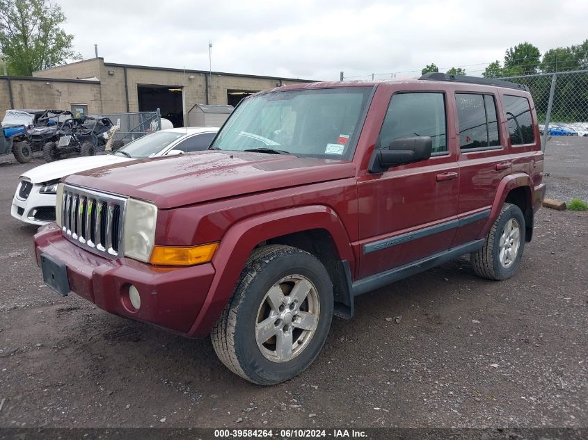 2007 Jeep Commander Sport VIN: 1J8HG48K17C647651 Lot: 39584264