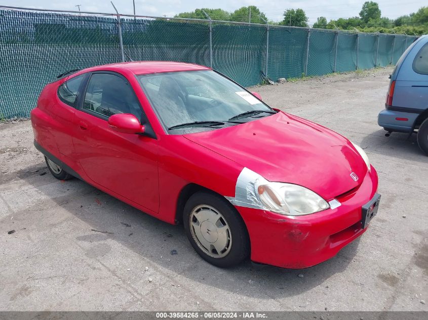 2000 Honda Insight VIN: JHMZE1375YT004917 Lot: 39584265