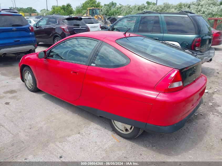 2000 Honda Insight VIN: JHMZE1375YT004917 Lot: 39584265