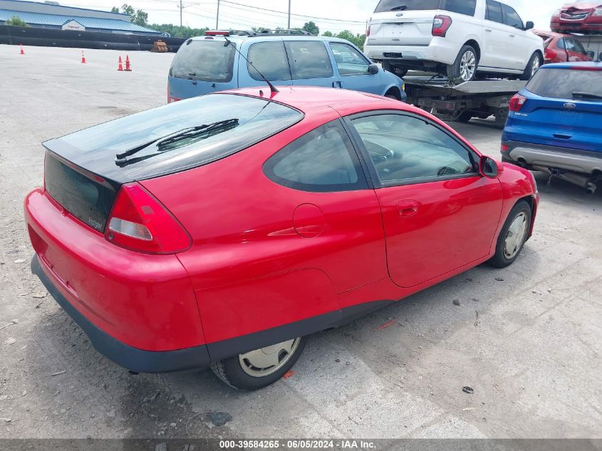 2000 Honda Insight VIN: JHMZE1375YT004917 Lot: 39584265