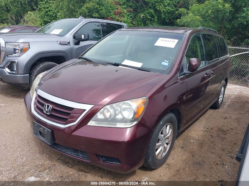 2009 Honda Odyssey Ex-L VIN: 5FNRL38749B008778 Lot: 39584270