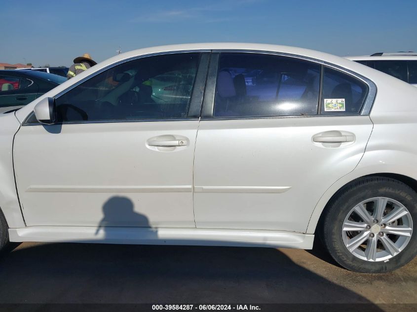 2012 Subaru Legacy 2.5I VIN: 4S3BMCA63C3005486 Lot: 39584287