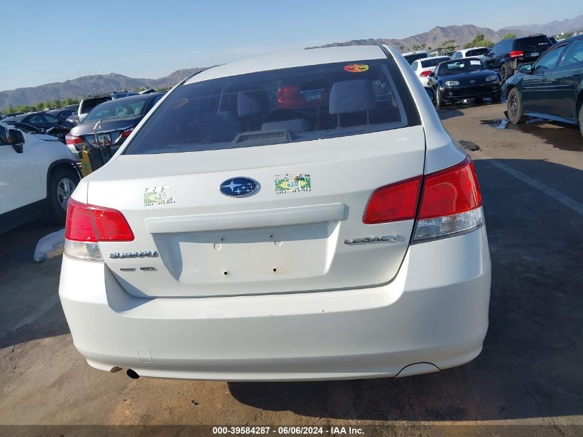 2012 Subaru Legacy 2.5I VIN: 4S3BMCA63C3005486 Lot: 39584287