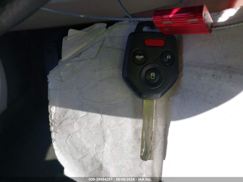 2012 Subaru Legacy 2.5I VIN: 4S3BMCA63C3005486 Lot: 39584287