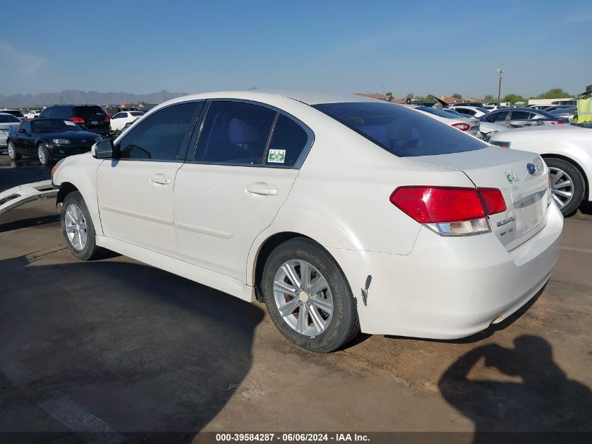 2012 Subaru Legacy 2.5I VIN: 4S3BMCA63C3005486 Lot: 39584287