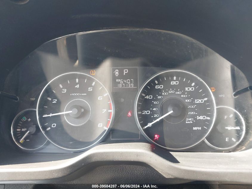 2012 Subaru Legacy 2.5I VIN: 4S3BMCA63C3005486 Lot: 39584287