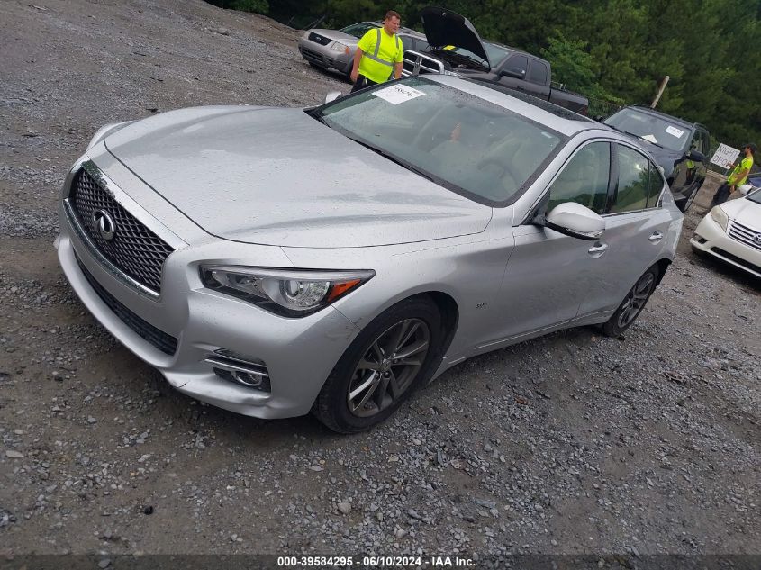 2017 Infiniti Q50 3.0T Signature Edition VIN: JN1EV7APXHM740691 Lot: 39584295